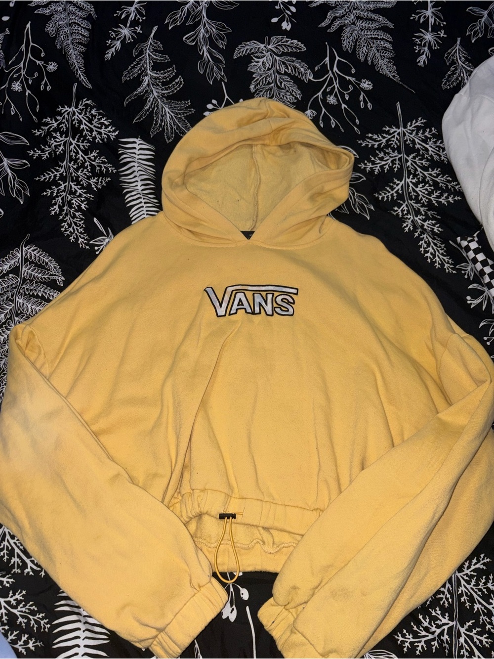 Vans crop hoodie